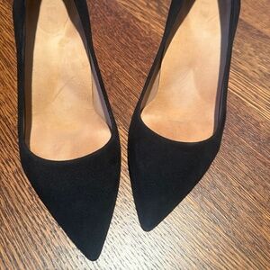 Inez Lola Pumps in Black Suede
